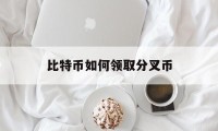 比特币如何领取分叉币(比特币如何领取分叉币视频)